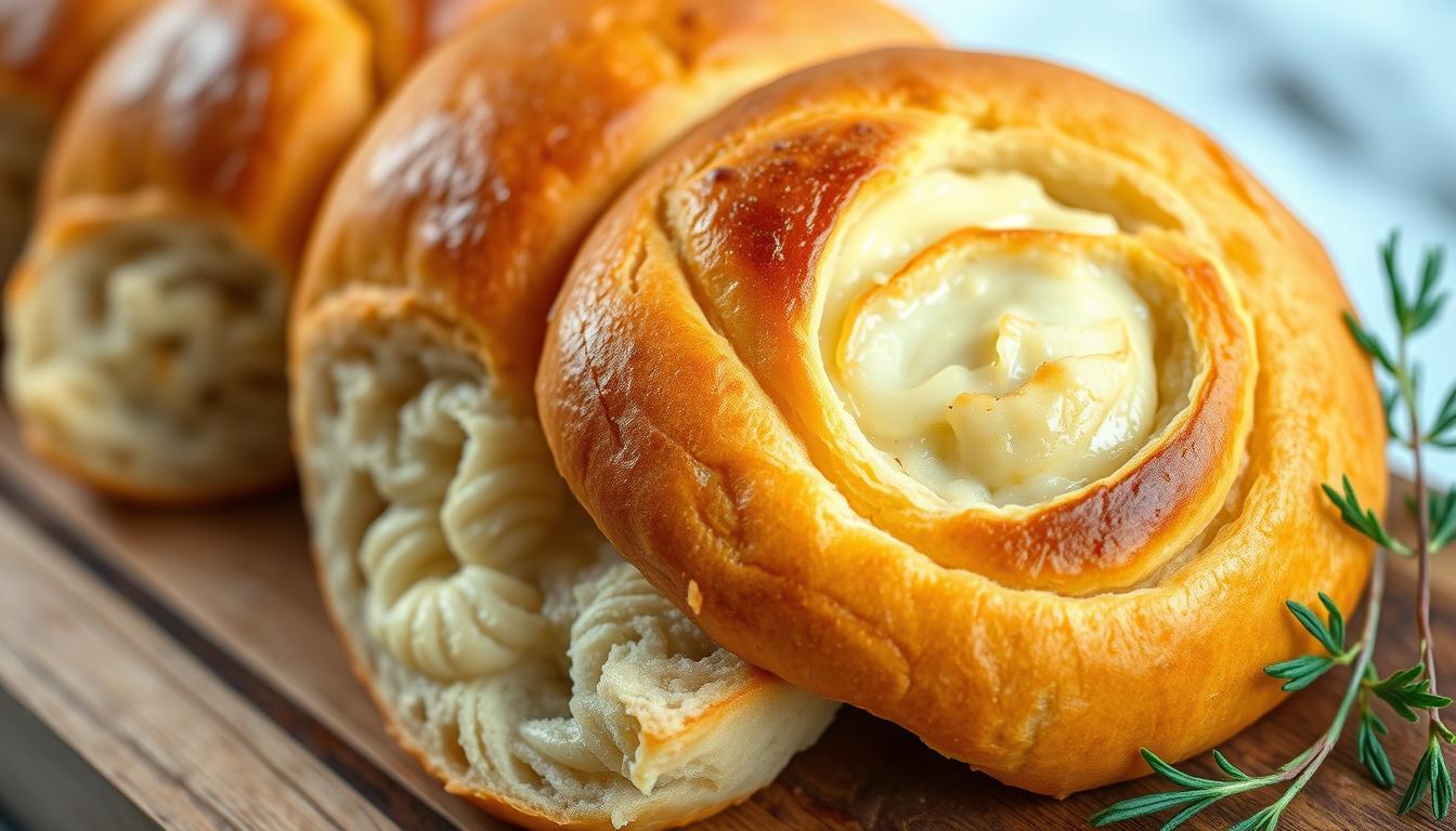 Cream Cheese Garlic Bread