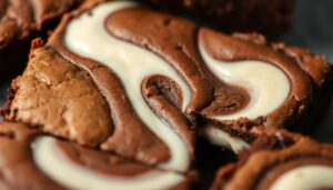 Cream Cheese Swirl Brownies