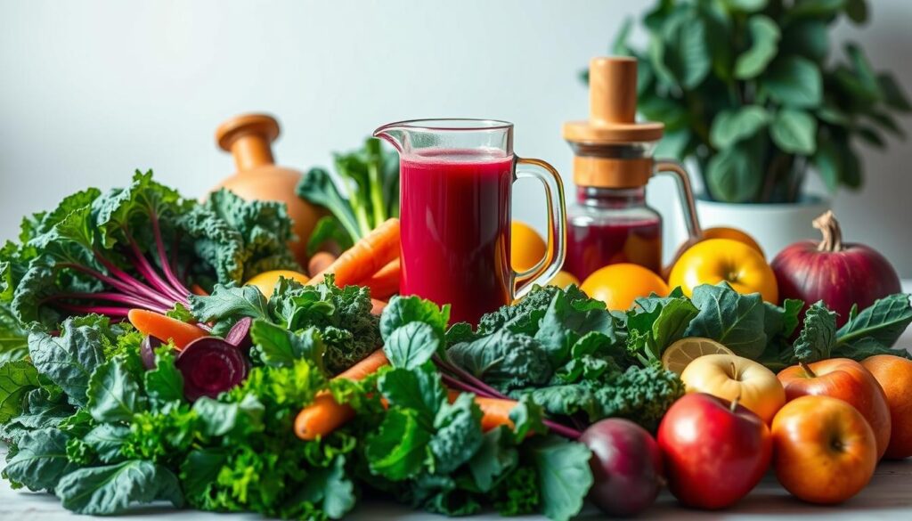 Fresh Ingredients for Detox Juices Fresh Ingredients for Detox Juices