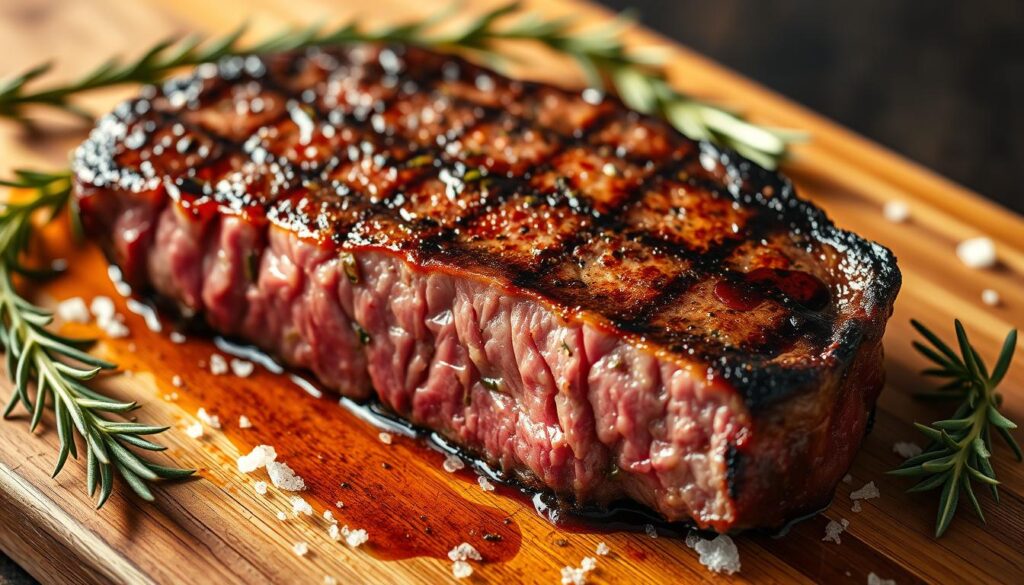 Grilled Marinated Round Steak