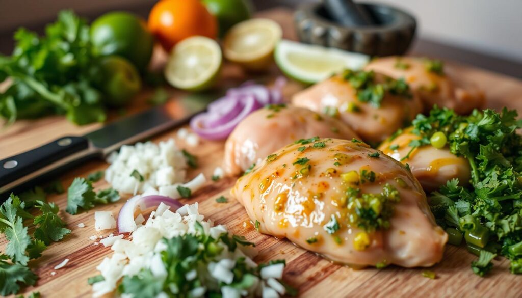 Honey Lime Salsa Verde Chicken Preparation Honey Lime Salsa Verde Chicken Preparation