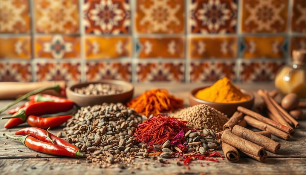 Key ingredients for authentic Moroccan flavors