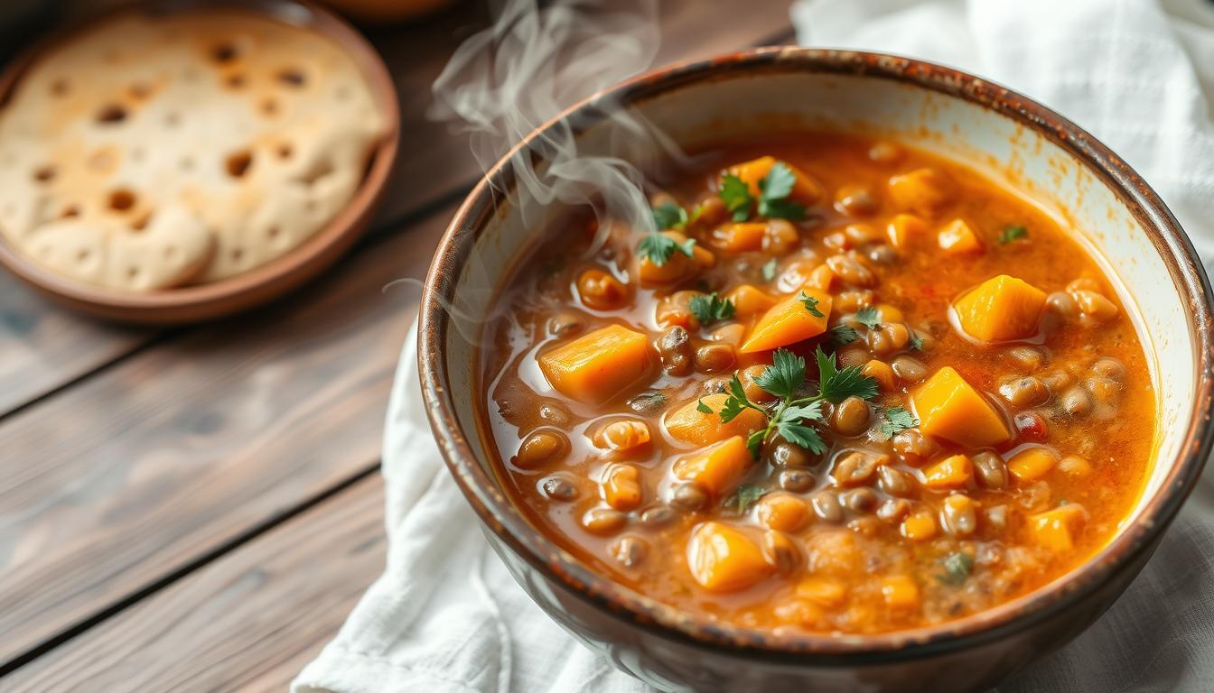Lentil and Sweet Potato Stew
