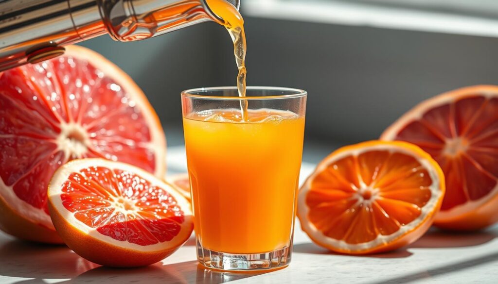 Orange Grapefruit Vitamin C Juice