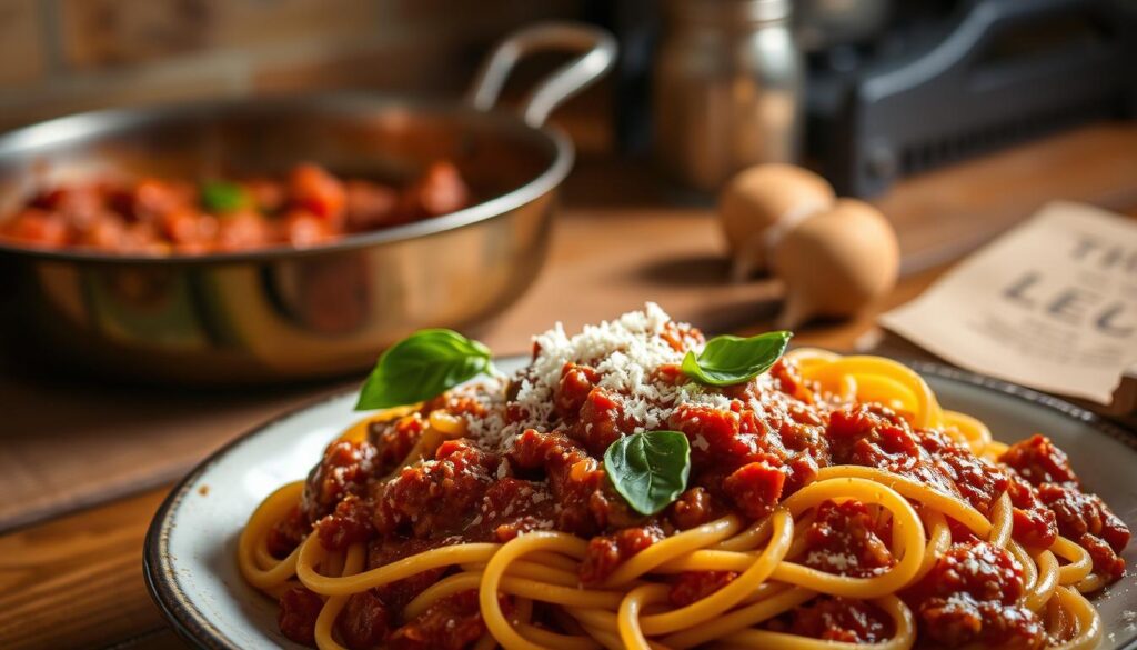 Venison Bolognese recipe