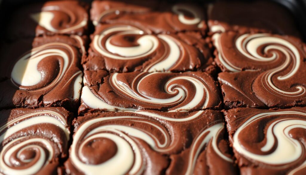cream cheese swirl brownies