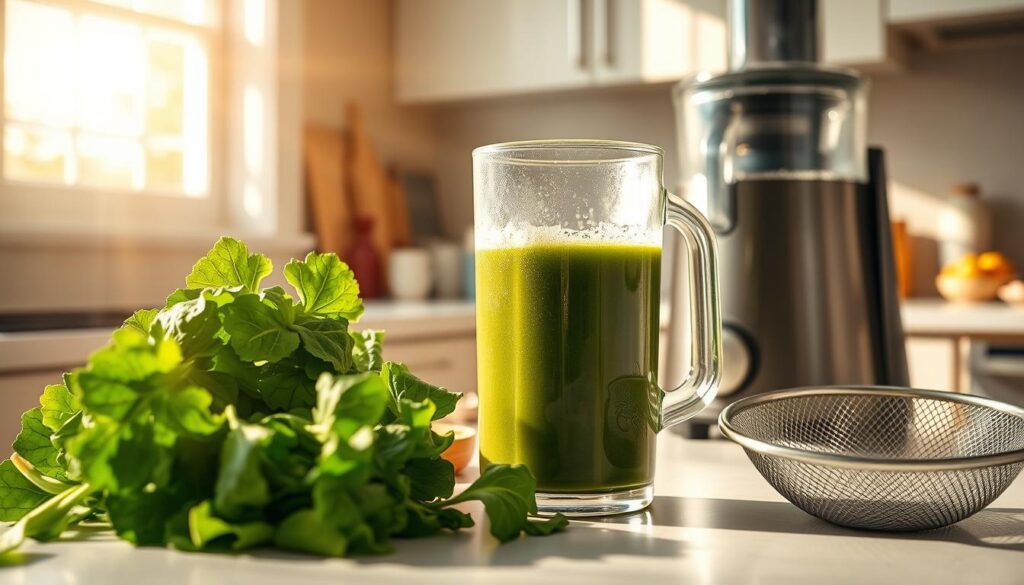 green juice preparation green juice preparation