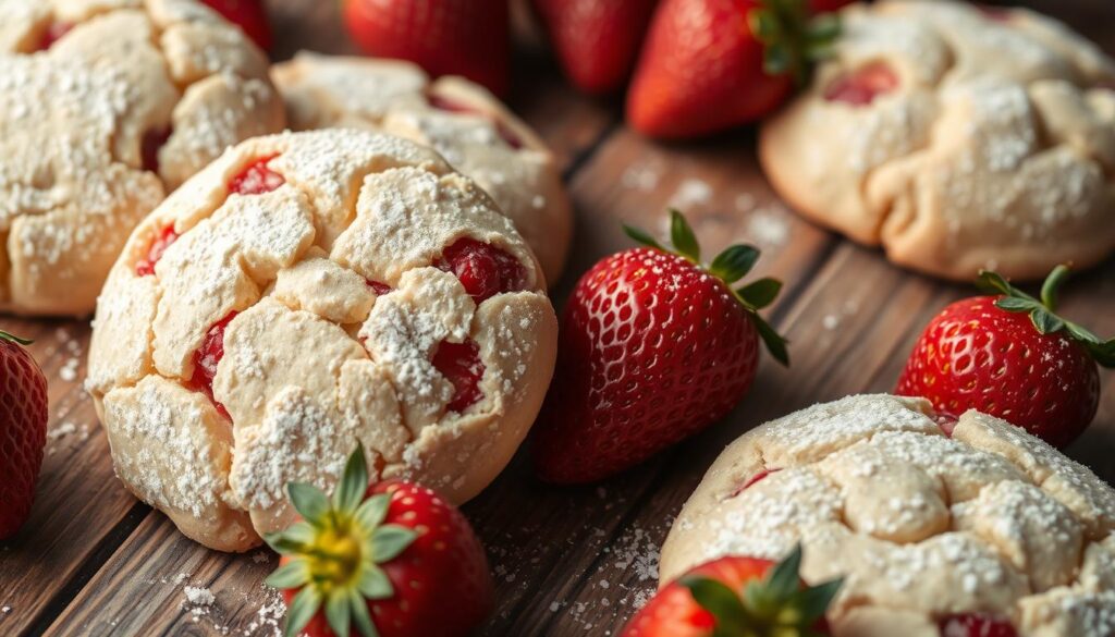 Strawberry Shortbread Cookie recipe