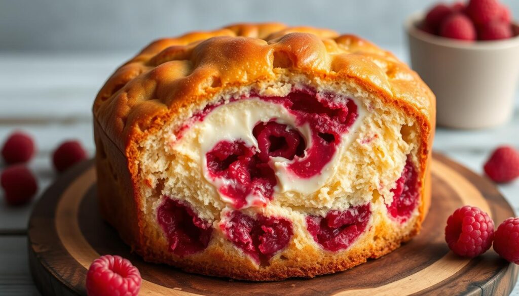 raspberry cream cheese coffee cake