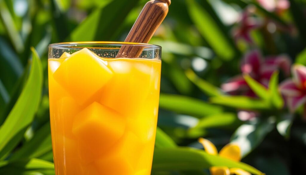 tropical juice blend