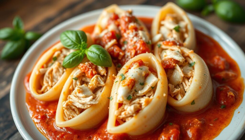 Chicken Stuffed Shells