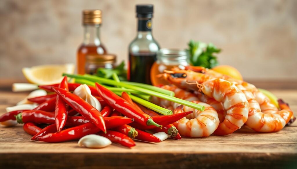 Firecracker Shrimp Ingredients