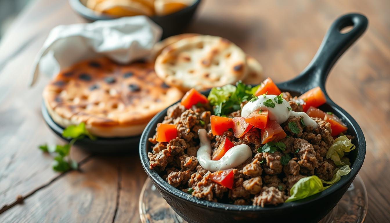 Ground Beef Shawarma Bowls