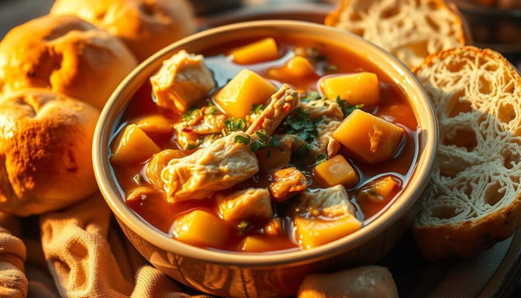 Hearty Chicken Stew Comfort Meal