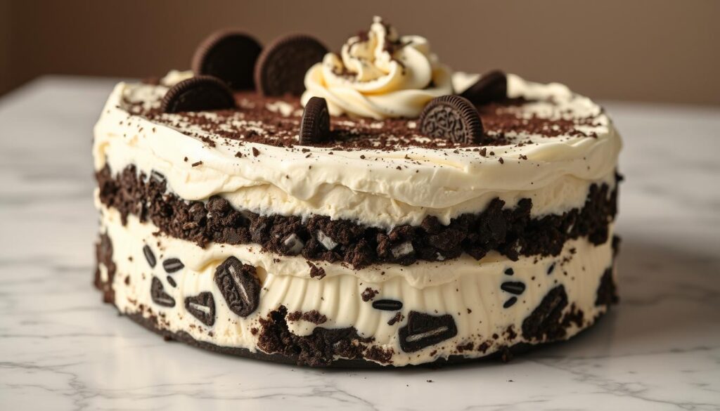 No-Bake Oreo Ice Cream Cake No-Bake Oreo Ice Cream Cake