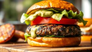 Poblano Burger recipe