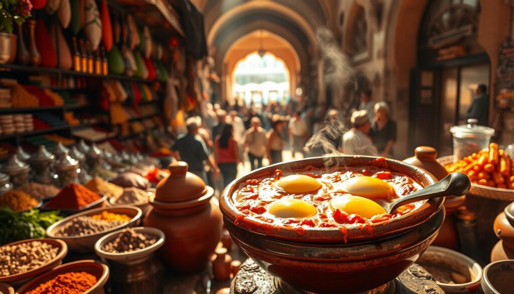 Shakshuka Origins in North African Cuisine