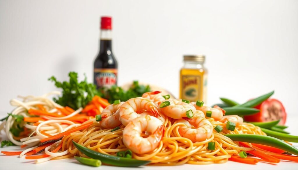 Shrimp Chow Mein Ingredients