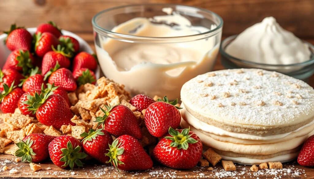 Strawberry Crunch Cake Ingredients
