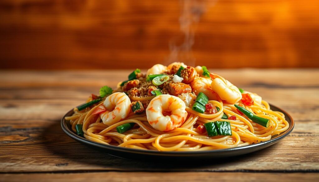 shrimp chow mein recipe