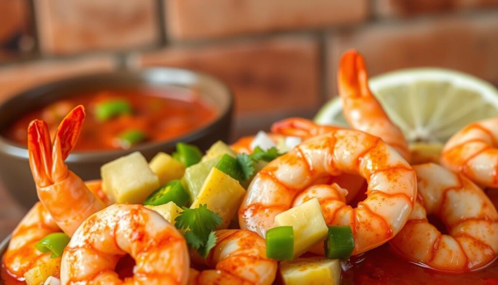 spicy mexican shrimp cocktail spicy mexican shrimp cocktail