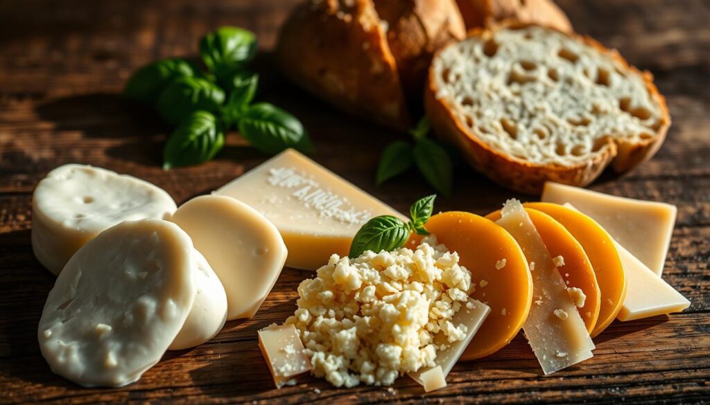 three-cheese panini ingredients