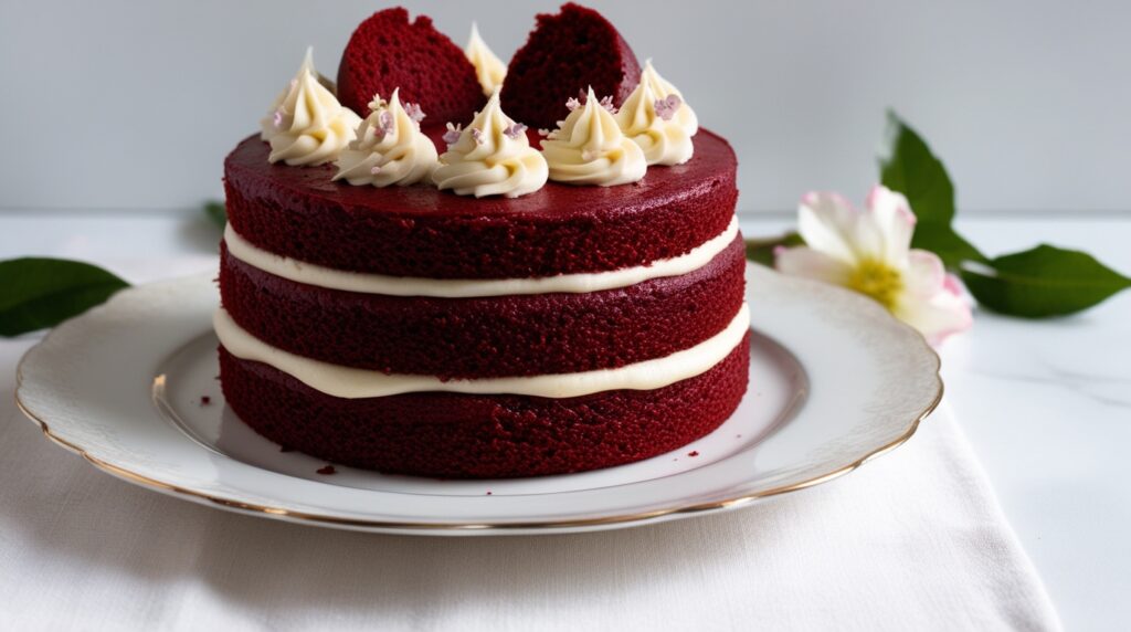 Red Velvet Cake Color Techniques