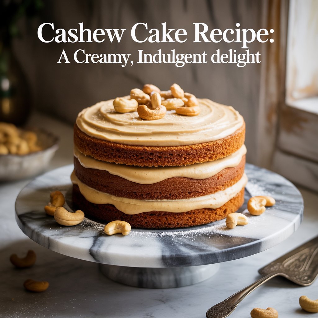 Cashew Cake Ingredients