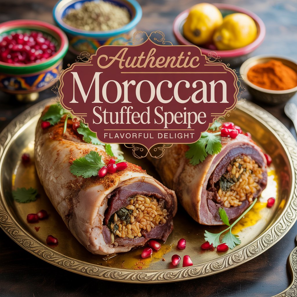 Authentic Moroccan Stuffed Spleen recipe