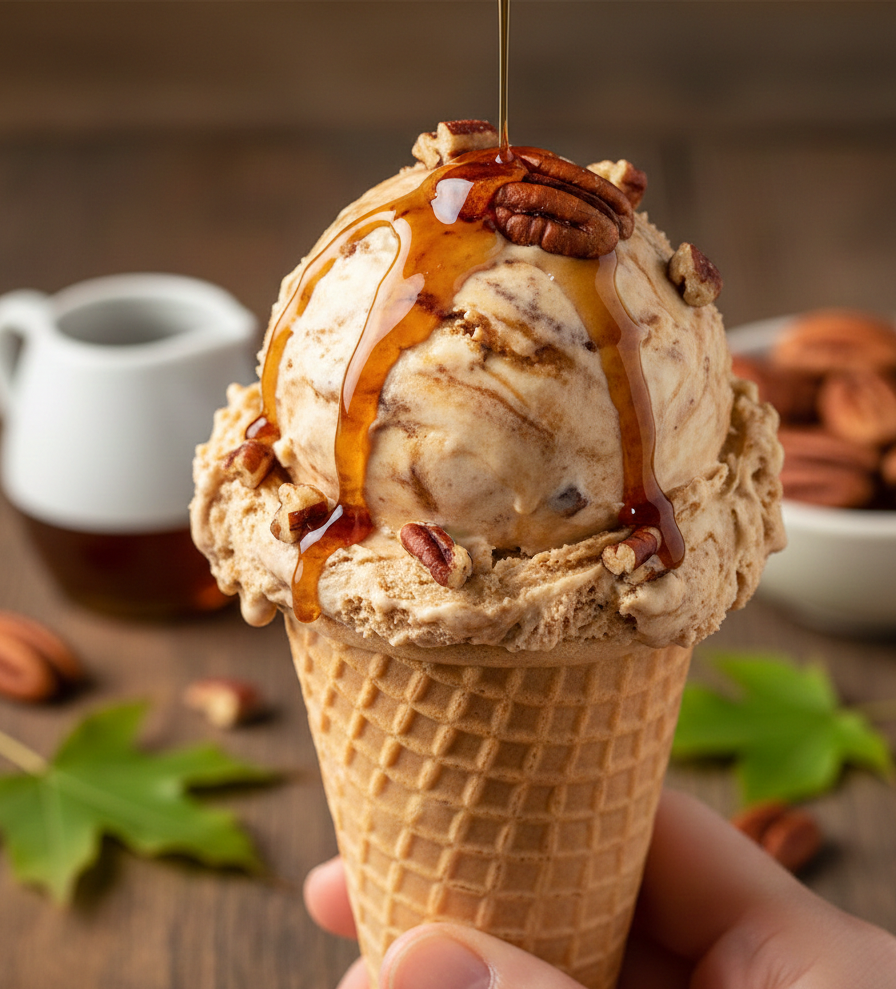 Maple Pecan Ice Cream