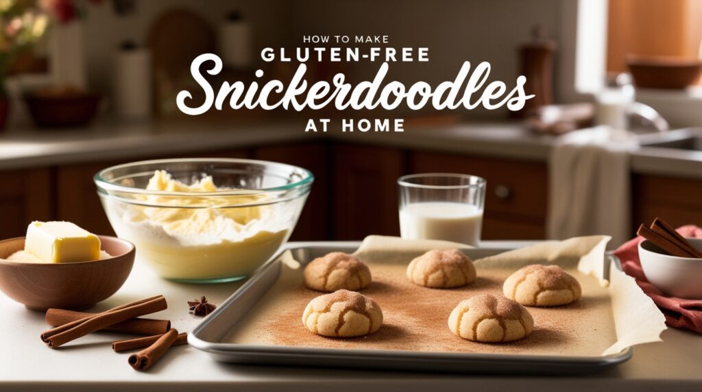gluten-free snickerdoodles recipe