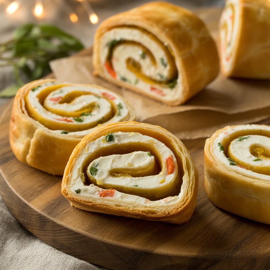 Cream Cheese Pinwheel Rolling Technique