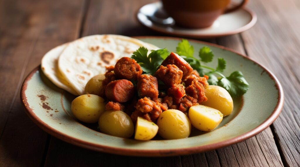 Chorizo Potato Brunch Cooking Equipment