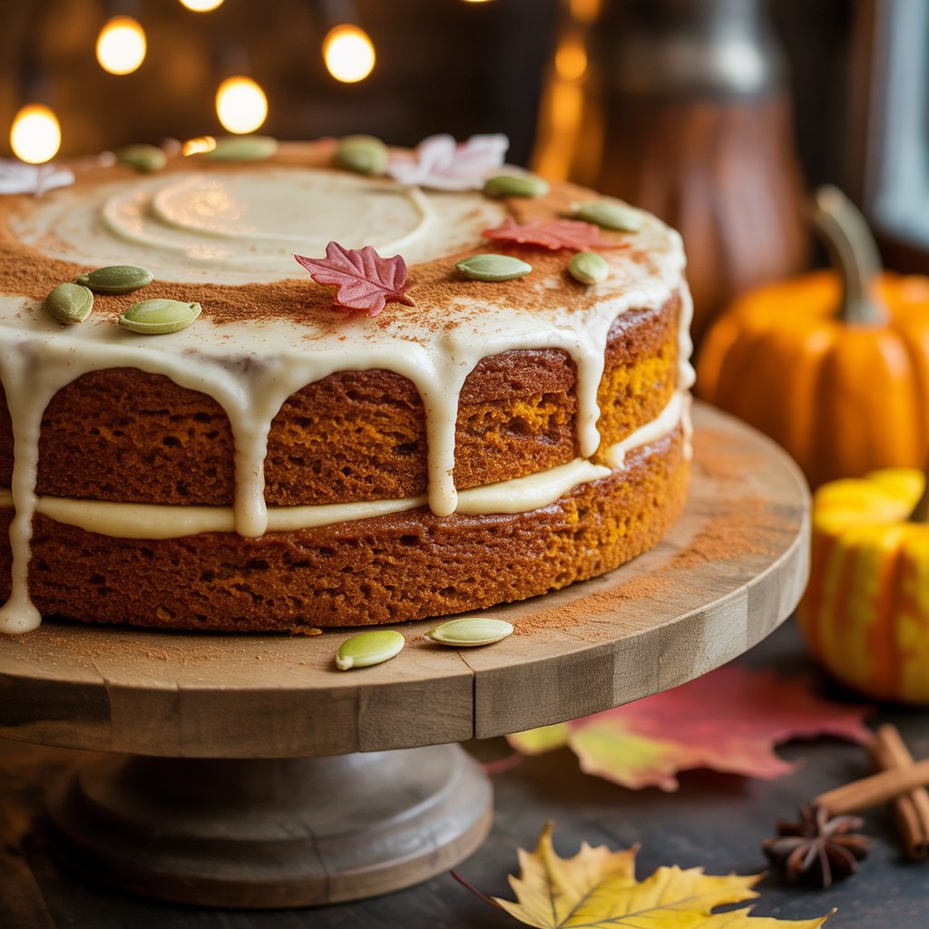 gluten-free pumpkin spice cake