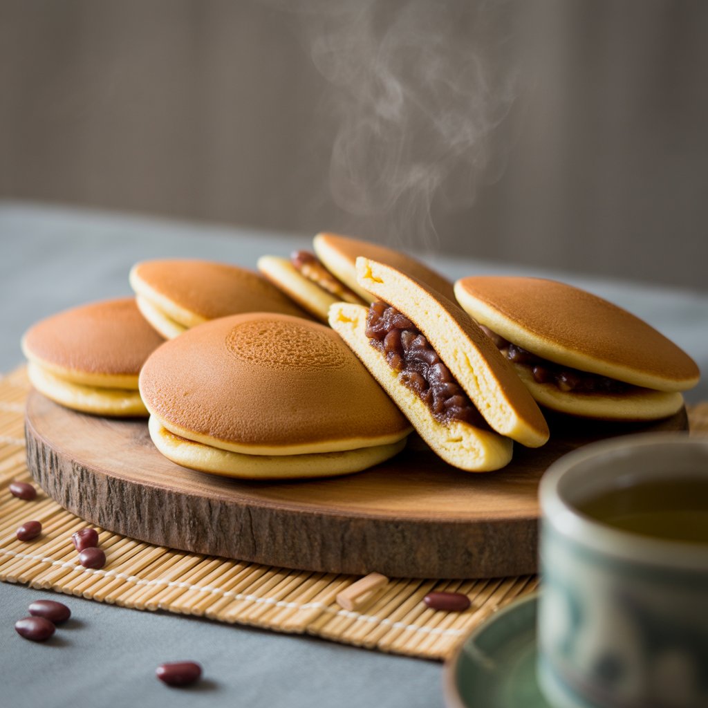 Japanese Pancakes Honey Batter Preparation
