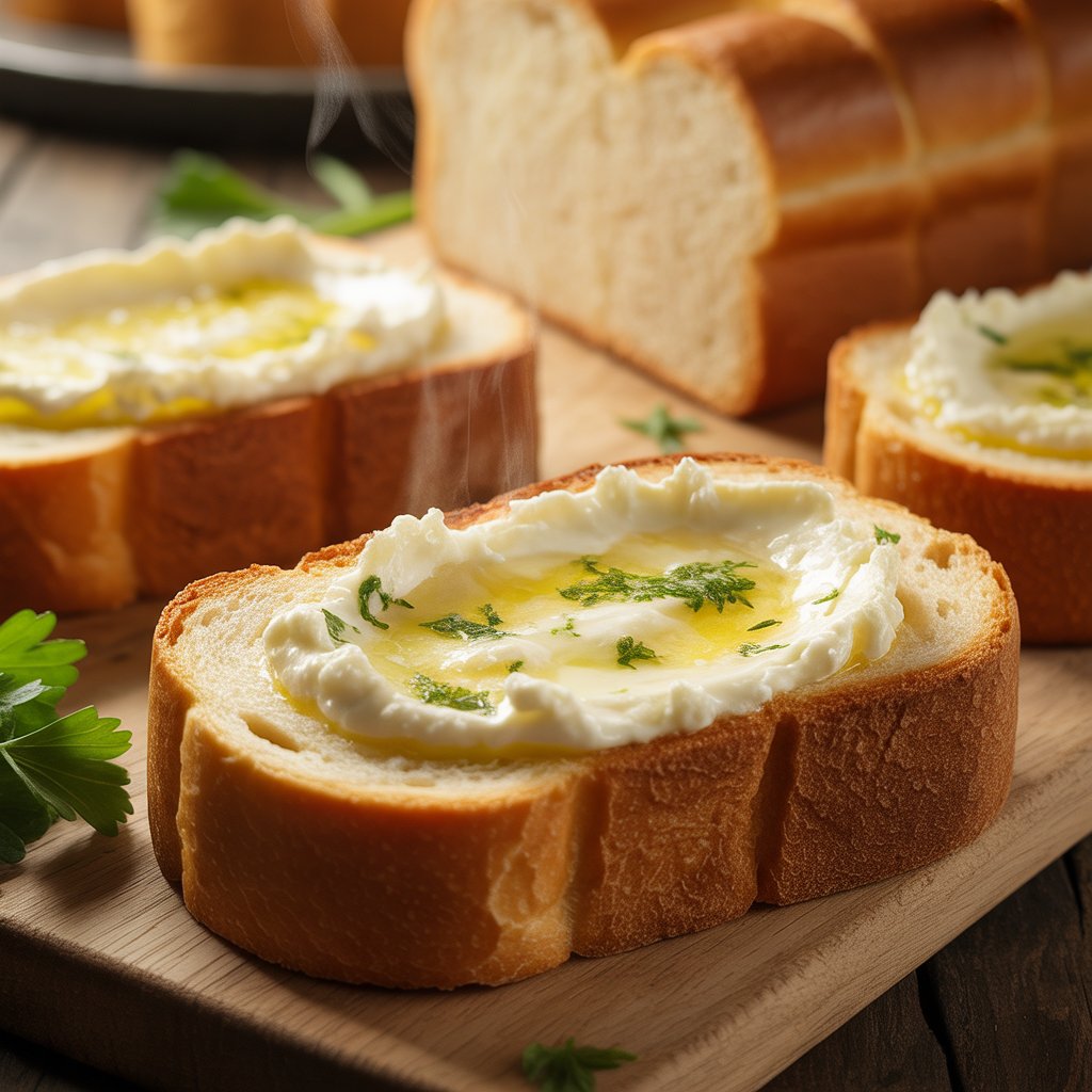 cream cheese garlic bread